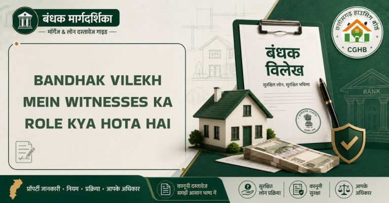 Bandhak vilekh mein witnesses ka role kya hota hai