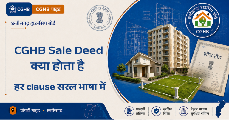 CGHB Sale Deed क्या होता है — हर clause सरल भाषा में