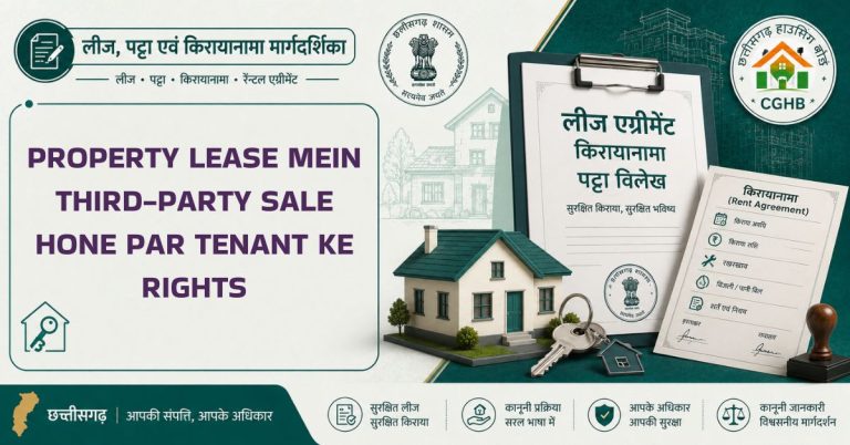 Property lease mein third-party sale hone par tenant ke rights