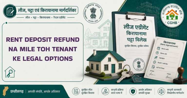 Rent deposit refund na mile toh tenant ke legal options